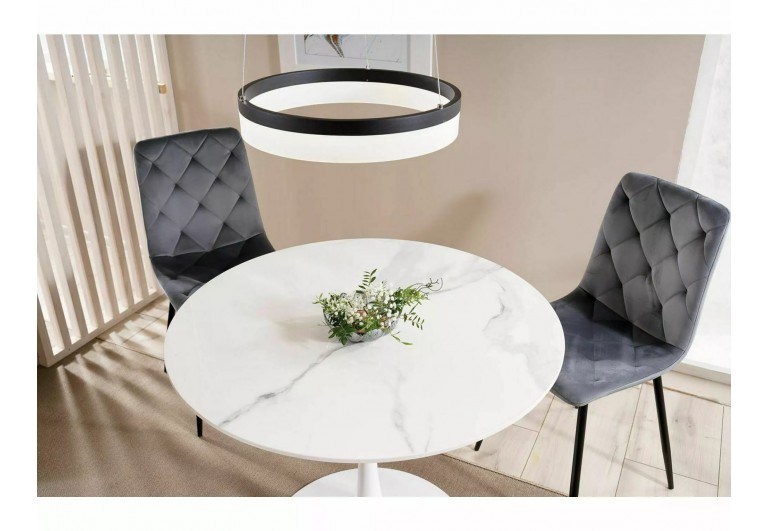 Krzesło Jerry Velvet Czarne