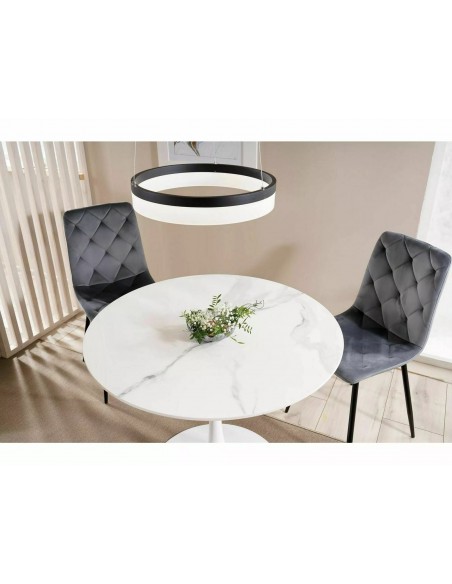 Krzesło Jerry Velvet Czarne