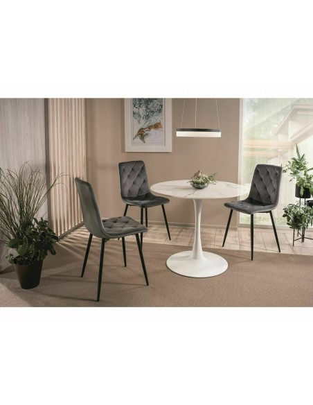 Krzesło Jerry Velvet Czarne