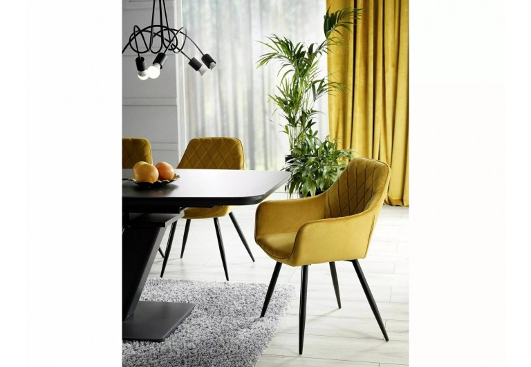 Krzesło Linea Velvet Curry