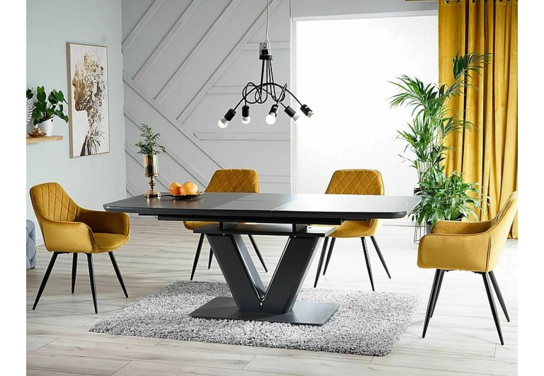 Krzesło Linea Velvet Curry