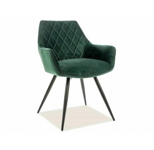 Krzesło Linea Velvet Zielone