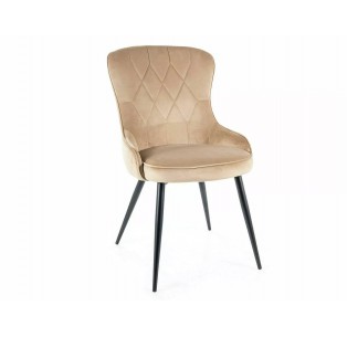 Krzesło Lotus Velvet Beżowe