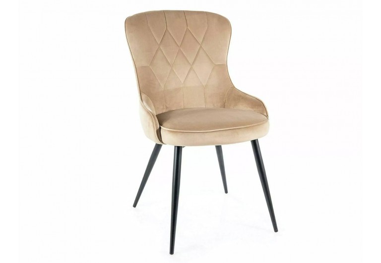 Krzesło Lotus Velvet Beżowe