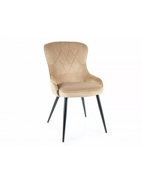 Krzesło Lotus Velvet Beżowe