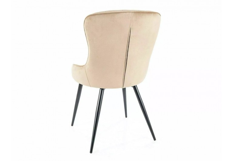 Krzesło Lotus Velvet Beżowe