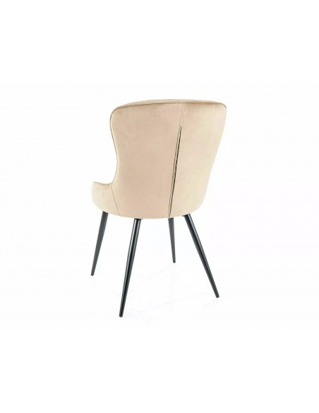 Krzesło Lotus Velvet Beżowe