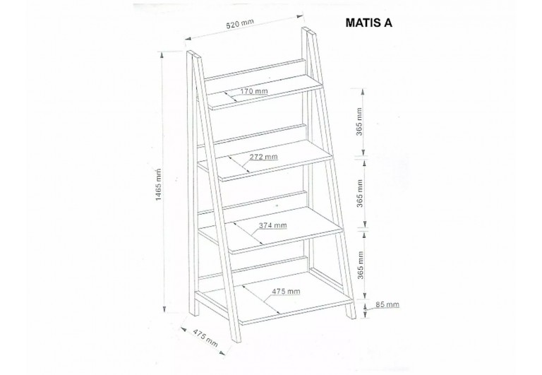 Regał Matis A
