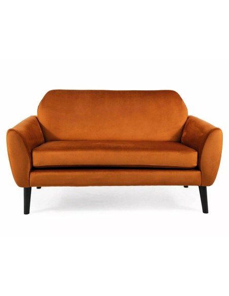 Sofa 2os Mena Velvet Cynamonowa