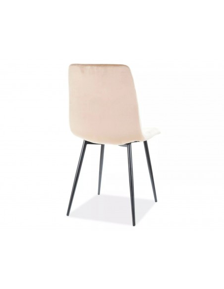 Krzesło Mila Velvet Beżowe