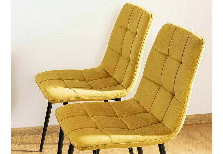 Krzesło Mila Velvet Curry