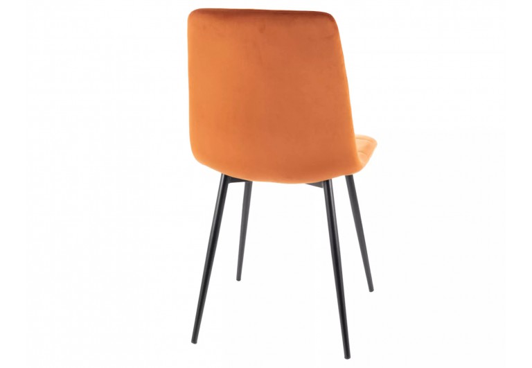 Krzesło Mila Velvet Cynamonowy