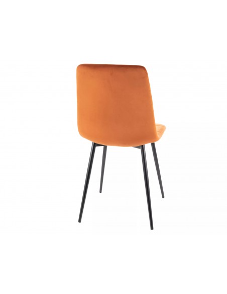 Krzesło Mila Velvet Cynamonowy