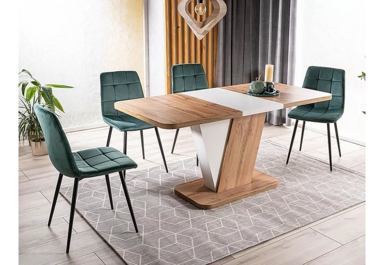 Krzesło Mila Velvet Zielony