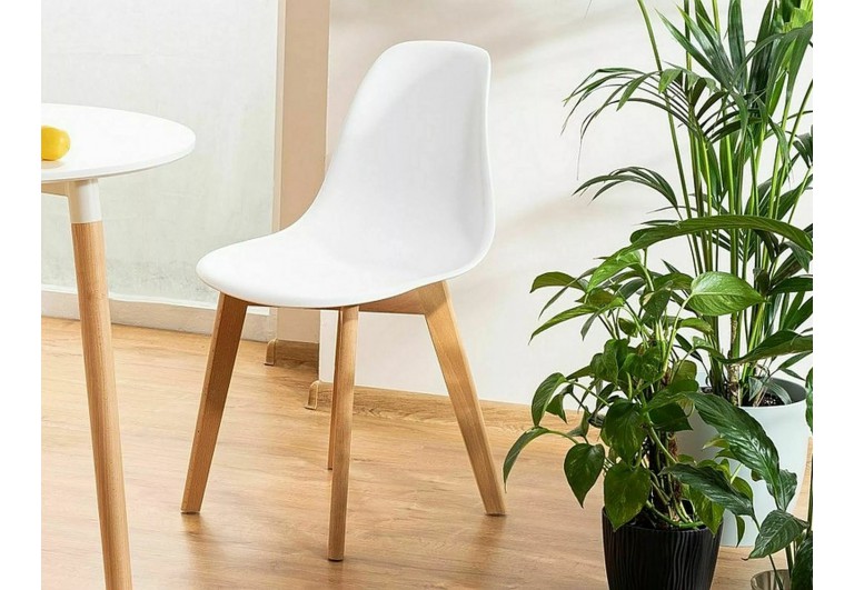 Krzesło Moris Białe