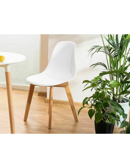 Krzesło Moris Białe