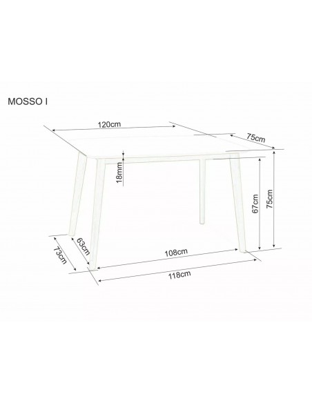 Stół 120 Mosso I