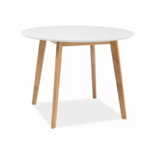 Stół okrągły 100 Mosso II Biały