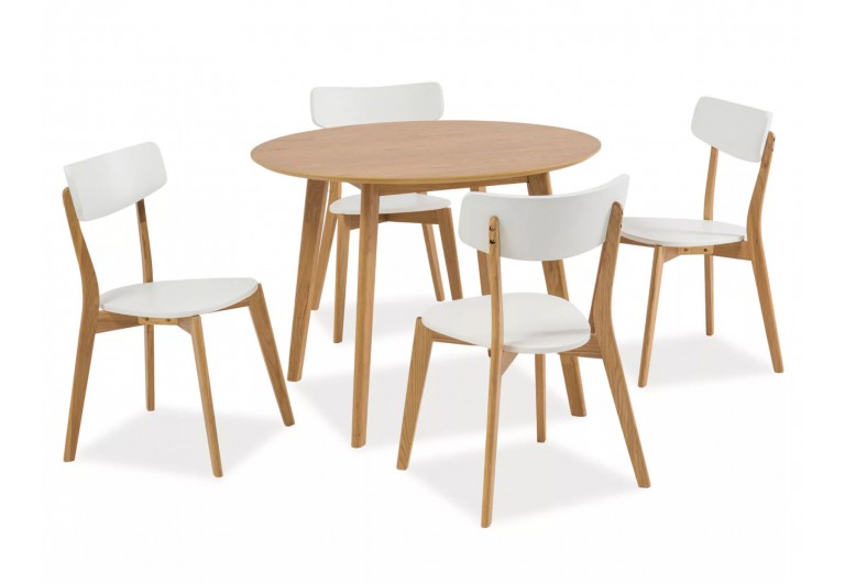 Stół okrągły 90 Mosso II Dąb