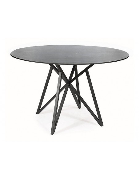 Stół okrągły 120 Murano Szary Mat