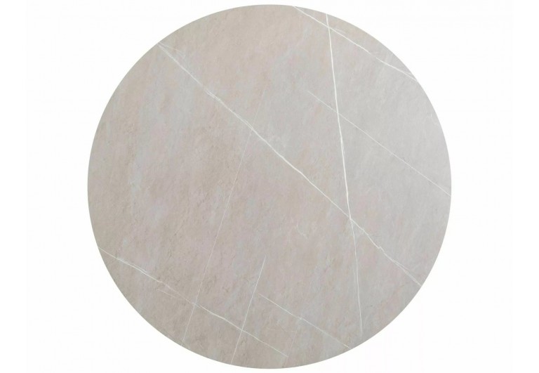 Stół okrągły 120 Murano Szary Mat