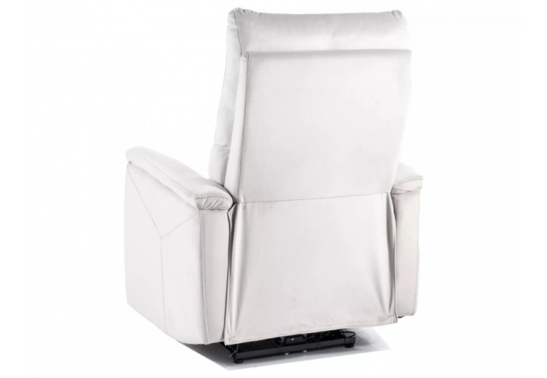 Fotel rozkładany Neptun z funkcją masażu Jasny Szary