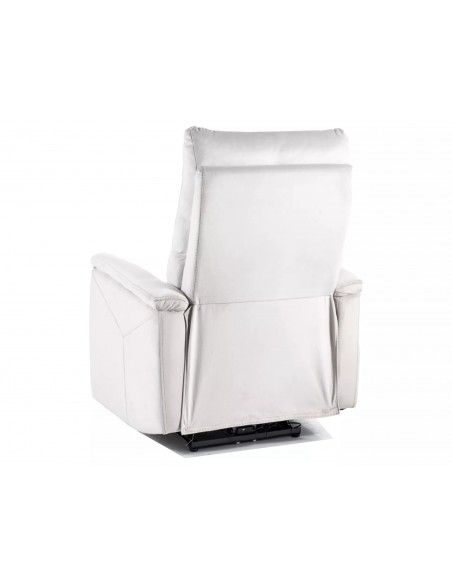 Fotel rozkładany Neptun z funkcją masażu Jasny Szary