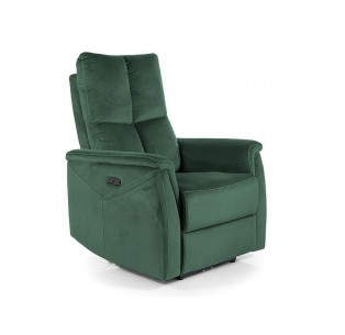 Fotel rozkładany Neptun z funkcją masażu Zielony