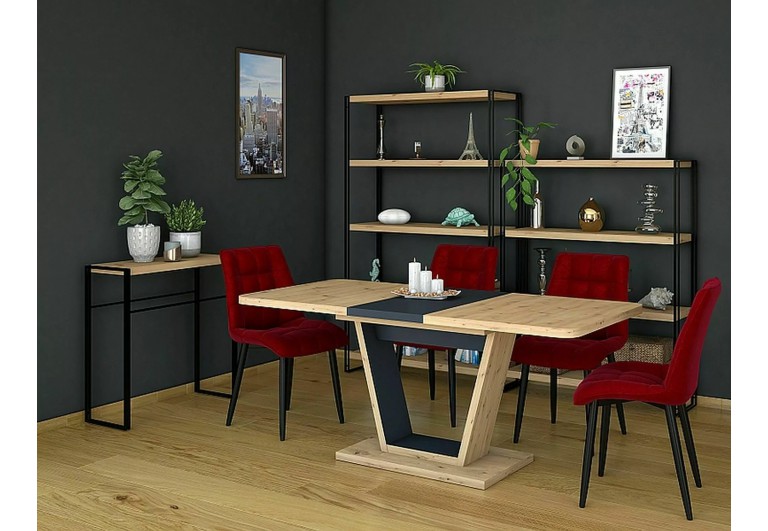 Stół rozkładany 120-160 Nigel Dąb Wotan