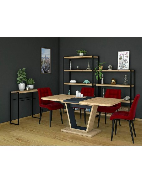 Stół rozkładany 120-160 Nigel Dąb Wotan