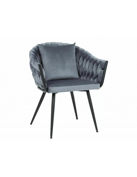 Krzesło Nuvo Velvet Szare