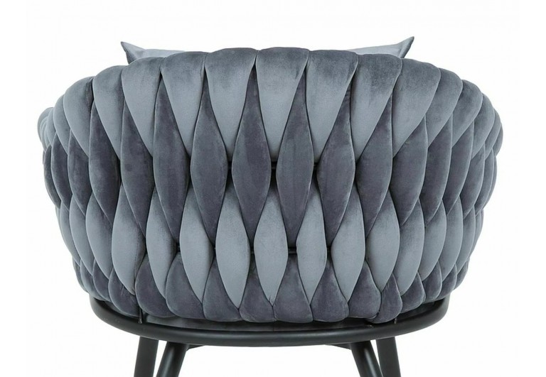 Krzesło Nuvo Velvet Szare