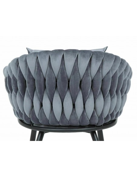 Krzesło Nuvo Velvet Szare