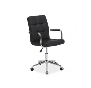 Fotel Obrotowy Q-022 Czarny