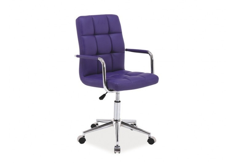 Fotel Obrotowy Q-022 Fioletowy