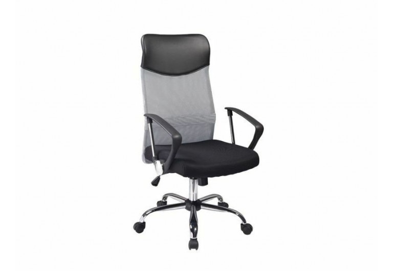 Fotel obrotowy Q-025 Czarno-Szary