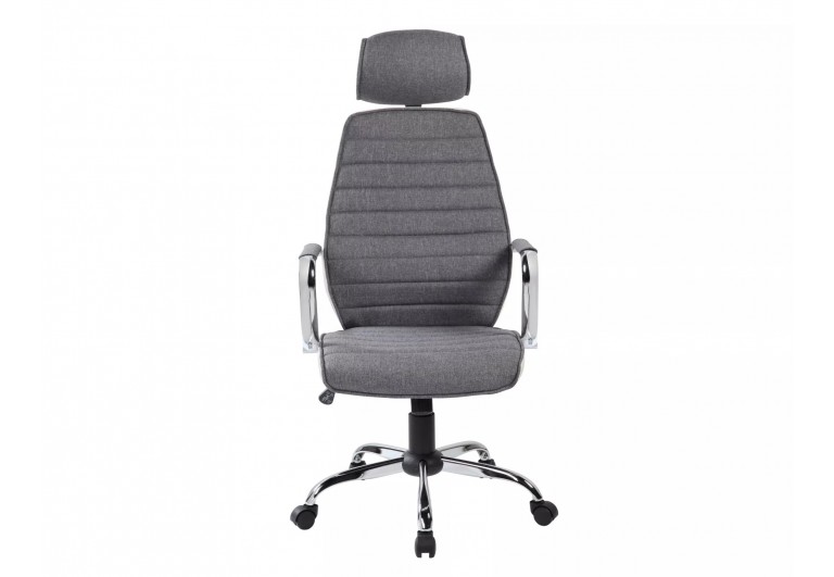 Fotel obrotowy Q-035 Szaro-Biały