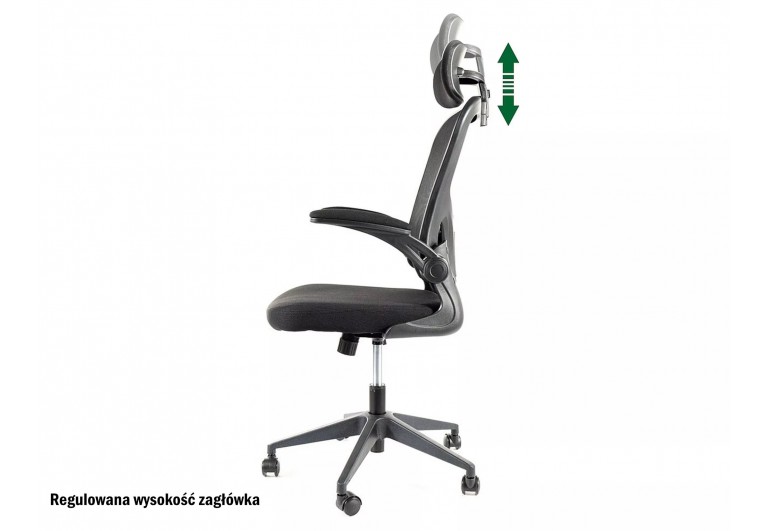 Fotel obrotowy Q-060 Czarny