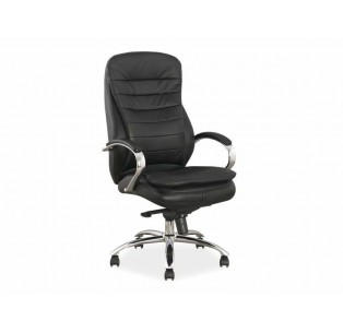 Fotel obrotowy Q-154 Czarny