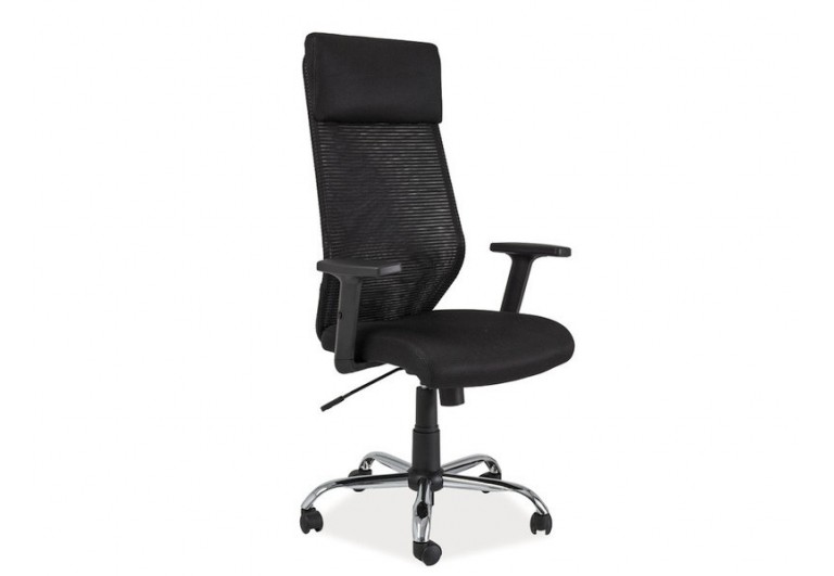 Fotel Obrotowy Q-211 Czarny