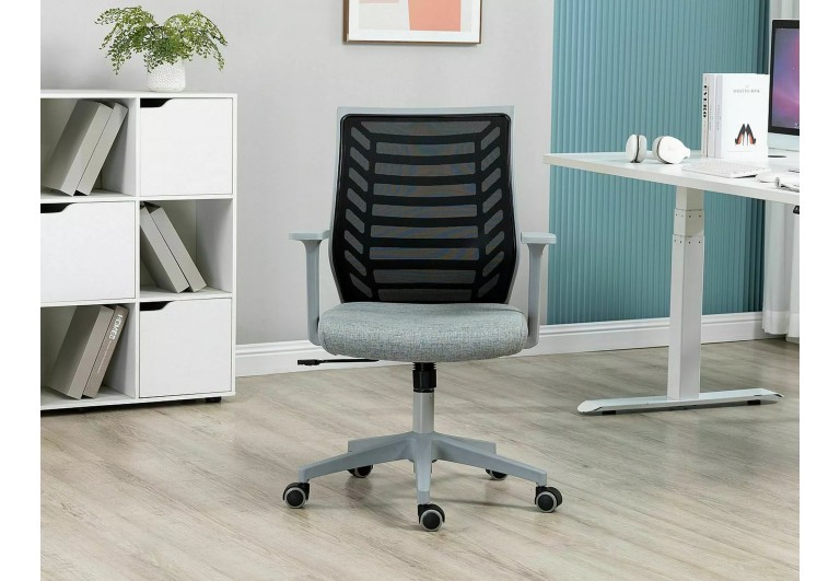 Fotel obrotowy Q-320 Czarny-Szary