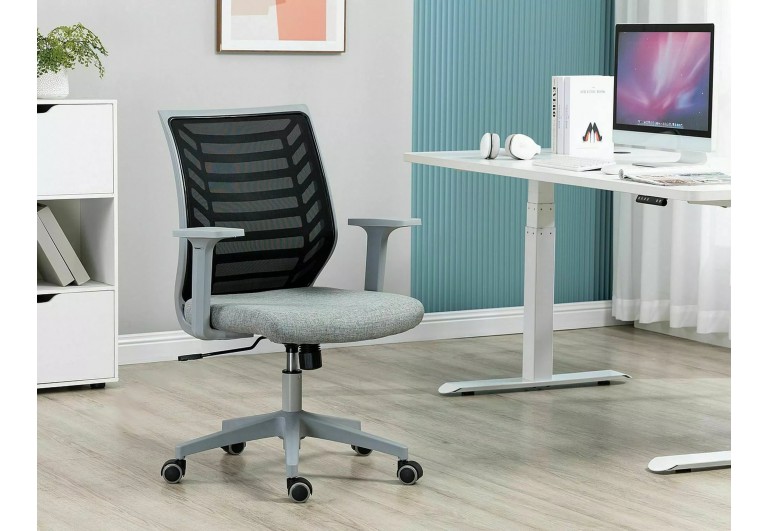 Fotel obrotowy Q-320 Czarny-Szary