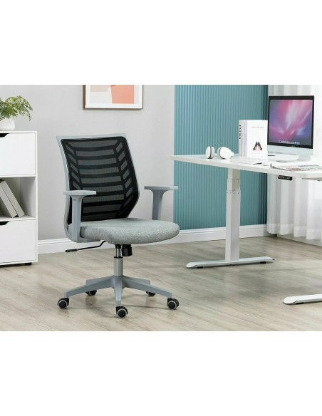 Fotel obrotowy Q-320 Czarny-Szary