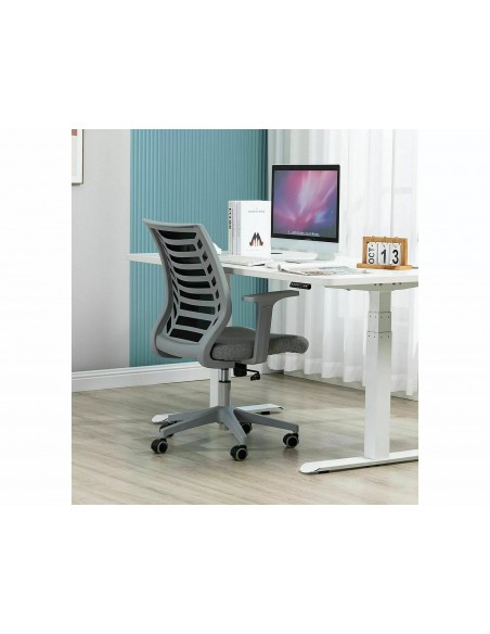 Fotel obrotowy Q-320 Czarny-Szary