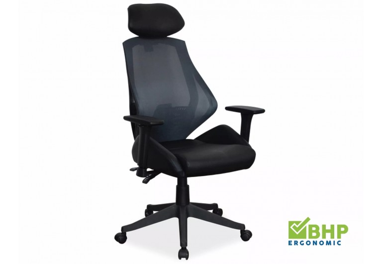 Fotel obrotowy Q-406 Czarny