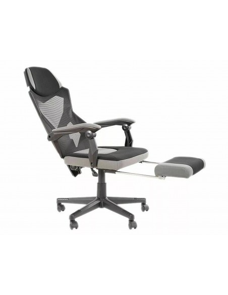 Fotel obrotowy Q-939 Czarno Szary