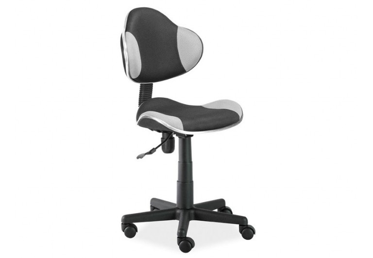 Fotel obrotowy Q-G2 Szaro-Czarny