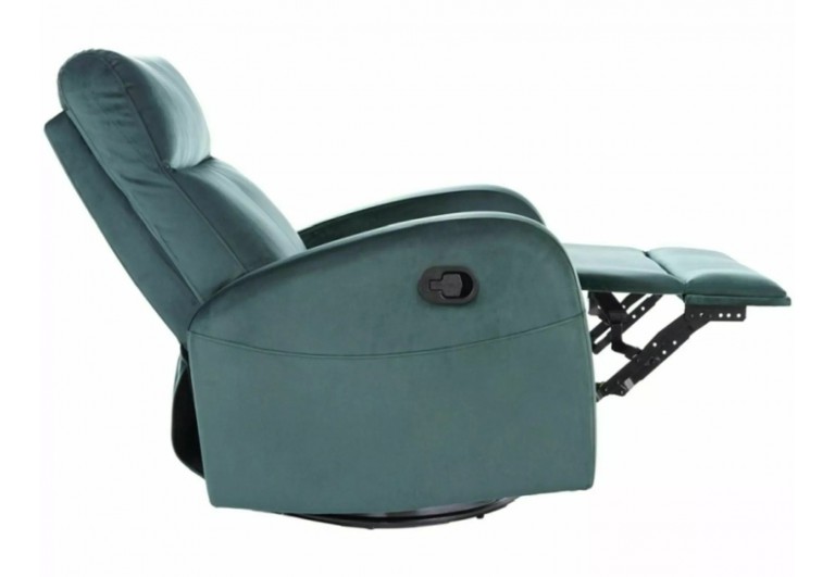 Fotel rozkładany Olimp Velvet Zielony