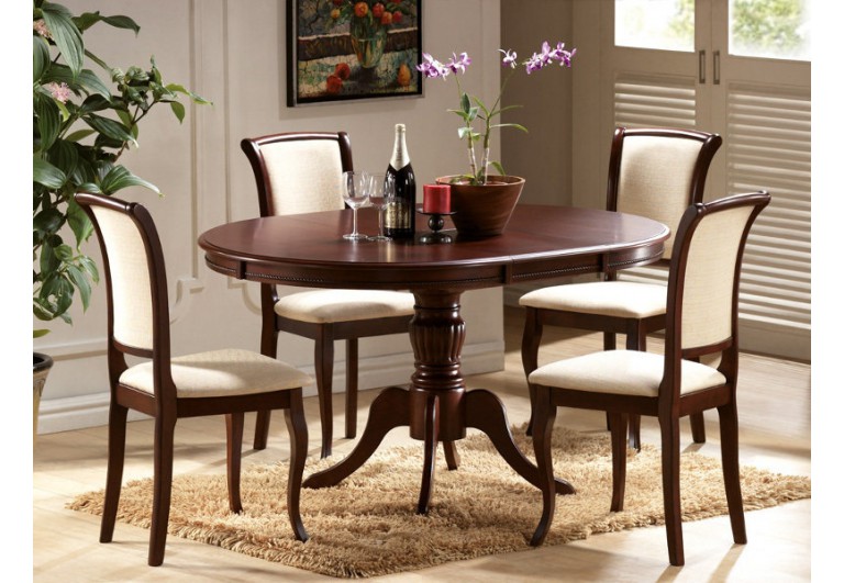 Stół rozkładany 106-141 Olivia Orzech