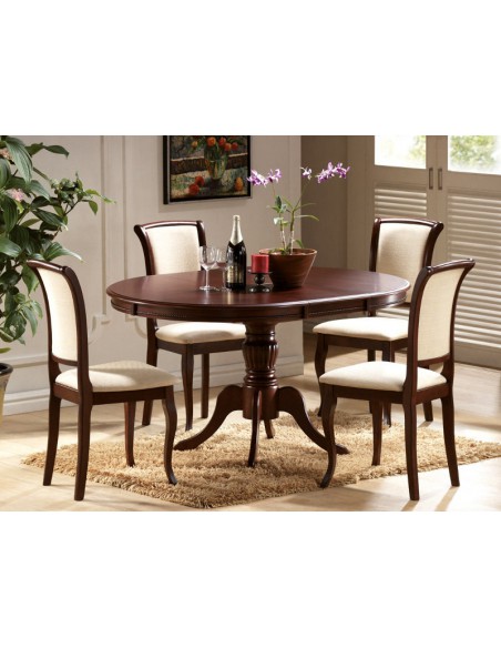 Stół rozkładany 106-141 Olivia Orzech